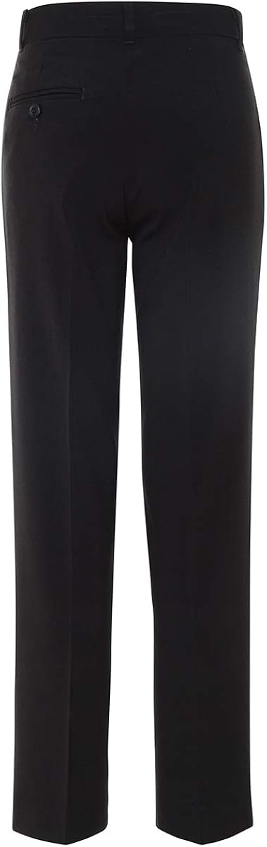 Chaps Boys' Flat Front Dress Pants: Clothing