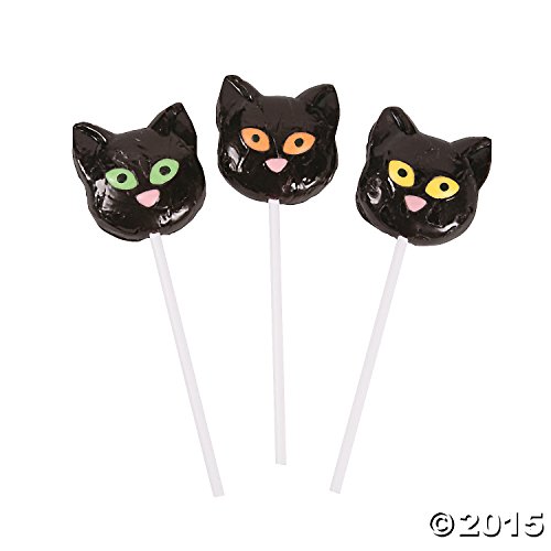 Black Cat Character Suckers