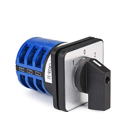 APIELE Changeover Selector Switch 32A 3 Position 12 Terminals Poles