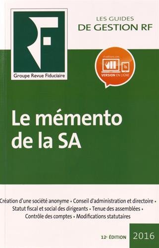 Le  mémento de la SA