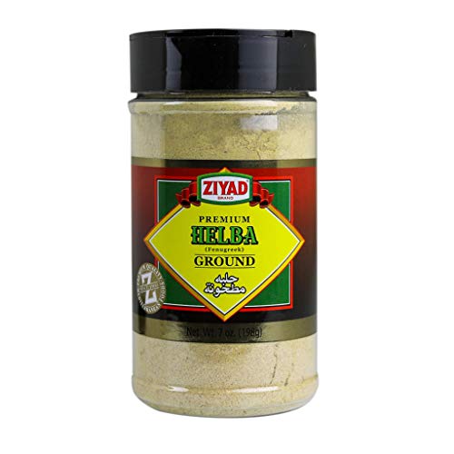 Ziyad Shaker Premium Helba Ground, Fenugreek, Methi, Flavorful Spices, No Additives, No Preservatives, No Salt, No MSG…