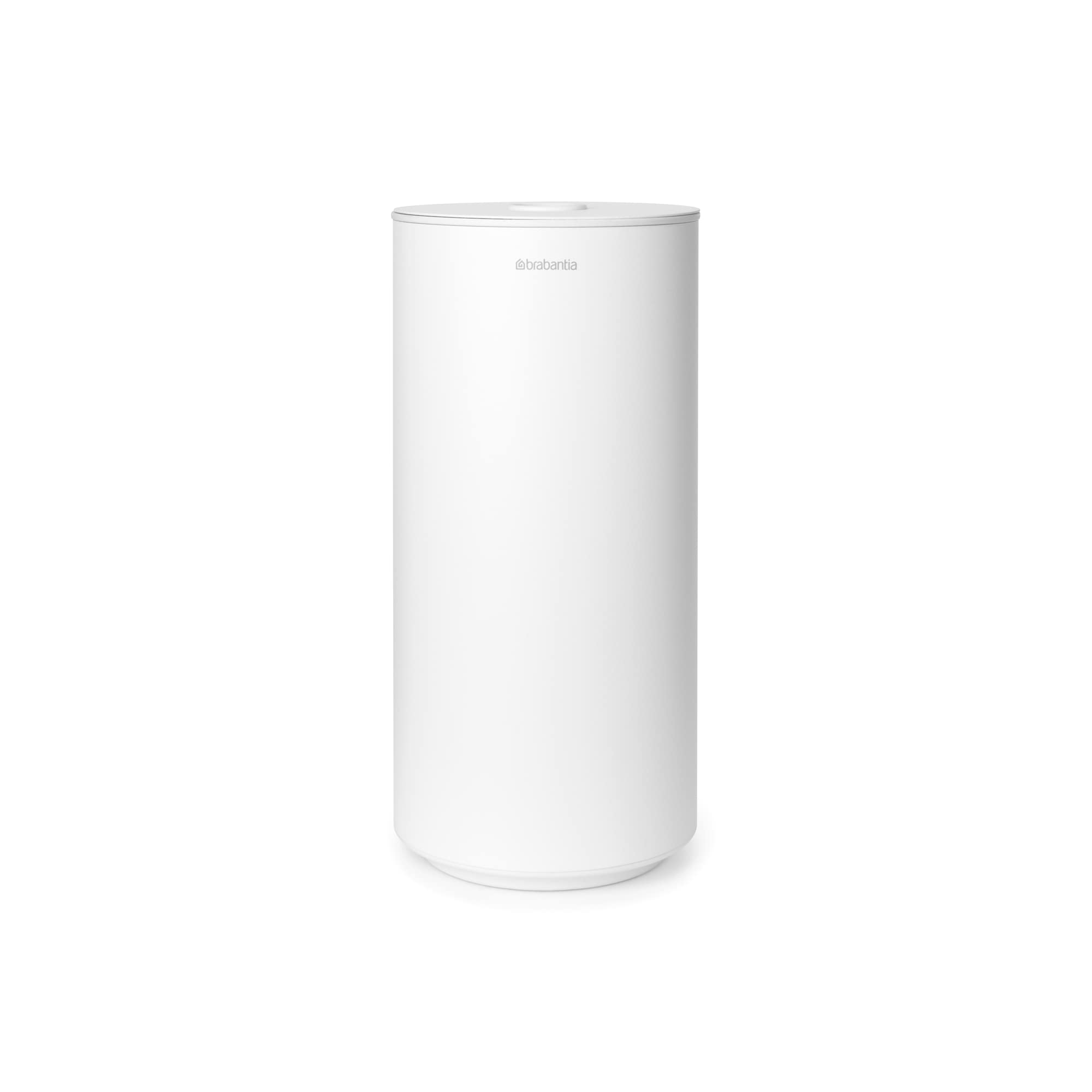 Brabantia - Mindset Toilet Roll Dispenser - Room for 2 Spare Rolls - Fits All Regular Roll Sizes - Smart Lift System - Corrosion Resistant - Bathroom Accessory - Fresh White - 30 x 15.1 x 13.7 cm