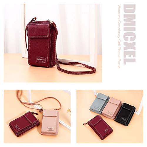 Lightweight Small Crossbody Bag Cell Phone Purse Wallet for Women Roomy Shoulder Bag