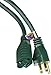 Coleman Cable 2353 16/3 Vinyl Landscape Outdoor Extension Cord, Green, 80 Foot primary