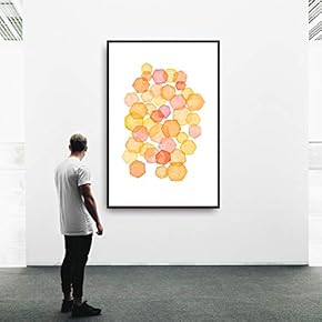 Framed Beautiful Leaves Home Artwork for Living Room Bedroom