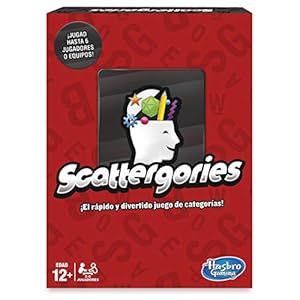Scattergories Versión Española Juego de Mesa de Hasbro