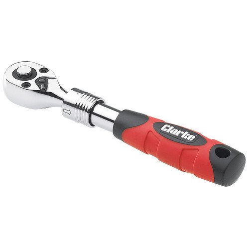 Clarke PRO198 1/4" Drive Extendable Ratchet
