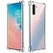 Temdan Samsung Galaxy Note 10 Case, HD Clear Ultra Thin Slim Fit Soft TPU Protective Case, Shock-Absorption Anti-Scratch Compatible Case for Samsung Galaxy Note 10 Note10 5G 2019 ReleasedS