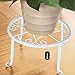 AISHN Metal Plant Stand 4 in 1 Potted Irons Planter Supports Floor Flower Pot Round Rack Display with Scroll Pattern Perfect for Home, Garden, Patiothumb 4