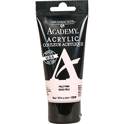 Grumbacher Academy Acrylic Paint, 200ml/6.8 Oz. Plastic Tube, Alizarin