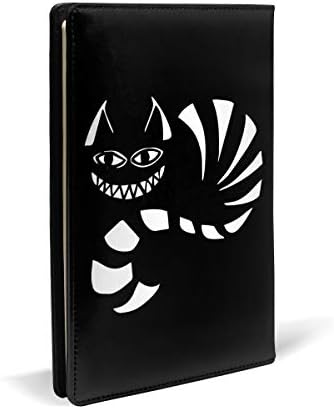 新作製品 世界最高品質人気 B05x178s チェシャ猫 耐久性 プレゼント 手帳型 B05x178s オフィス用品 A5 プリント ノートカバー シンプル おしゃれ 正規品送料無料 軽量 雑貨 手帳カバー アリス 読書 100 品質保証 ブックカバー 高級puレザー プリント 耐久性