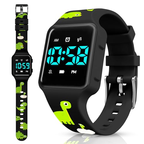 Potty Training Watch for Toddlers & Kids with Countdown, Flashing Lights, Fun Music or Vibration Alerts - Waterproof Interactive Toilet Training Reminder for Boys & Girls Ages 2-9