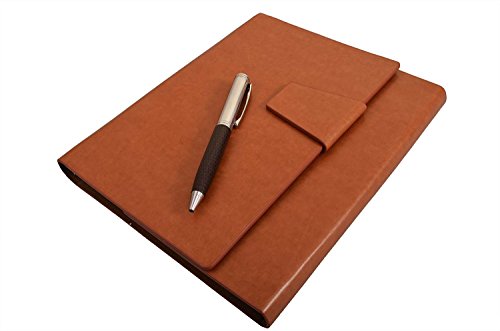 COI Executive Corporate Undated Business Diary/Organizer Planner with Pen (Black)