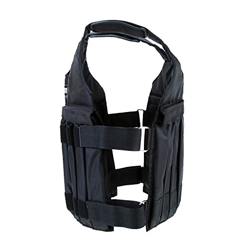 Adjustable Max Loading 20kg Weighted Vest Weight Jacket Exercise Boxing Training Waistcoat Invisible Weightloading Sand Clothing - Thumbnail 2