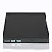 USB C Superdrive External DVD CD Drive DVD/CD +/-RW ROM Player Burner Writer Drive,Compatible with Windows 10 8 7 XP Vista Mac OS System for Mac Book Pro Air/Laptop/Desktop (Silver)