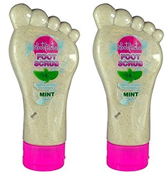 Foot Feet Scrub Exfoliating Mint Soft Smooth Pedicure Factory
