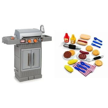 Amazon.com: Little Tikes cocina y crece, parrilla para ...