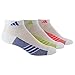 adidas Women's Climacool Superlite Low Cut Socks (3 Pack), White/Night Flash Purple/Semi Solar Yellow/Flash Red, Size 5-10