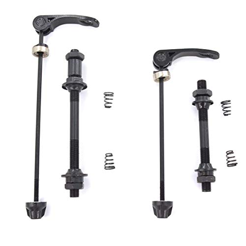 Care4U Bicycle Hub,Quick Release bicycle Front & Rear Axle Hollow Shaft Set with Standard