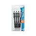 Paper Mate Profile Elite Retractable Ballpoint Pens, Bold (1.4mm), Black, 4 Count