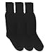 Jefferies Socks Mens Military Combat Uniform Rib Crew Boot Socks 3 Pair Pack