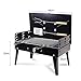 Xiangban Portable BBQ Charcoal Grill Set with Fork & Spatula - Small Barbeque Grills for Cooking Picnic Camping