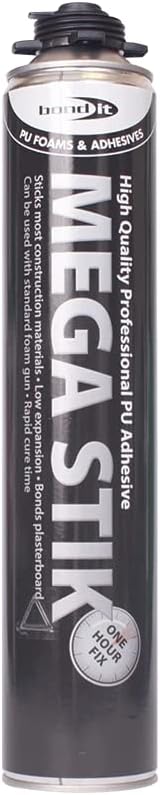 Bond It MEGASTK 750ml PU Construction Adhesive Bonding Foam