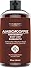 Arabica Coffee Shampoo, Body Wash and Bubble Bath - 100% Pure & Natural Ingredients, Paraben Free, for Women & Men, Great for All Hair & Skin Types - 8 Oz