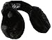 180s Women's Vail Faux Fur Behind the Head Ear Warmers, Black, One Size