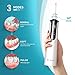 Water Flosser Cordless Water Flosser 2019 Newest Wireless Charging Flosser Changing Alternating Frequency LCD Display Screen 3 Modes 4 Tips Travel Bag, Teeth Cleaner Portable for Home, Office, Travel