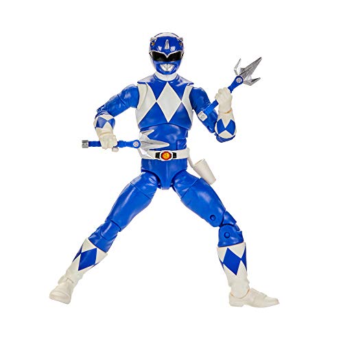 Power Rangers Lightning Collection Mighty Morphin Blue Ranger 15,2 cm Premium Sammelfigur Actionfigur Spielzeug mit… – Bild 4