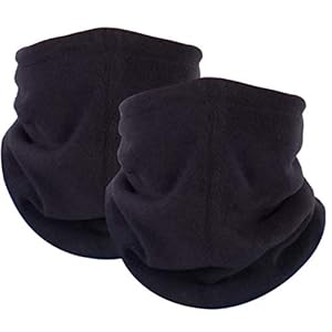 softan Winter Neck Warmer Gaiter/Balaclava (2Pack) – Winddicht gezichtsmasker voor Ski, Snowboard