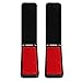Portable Folding Mini Lint Brush Small Travel Purse Pet Hair Fabric Remover Fabric Fluff Lint Cleaning Tool 2Pcs (Black Folder Type)
