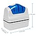 DaToo Aquarium Cleaner Fish Tank Glass Cleaner Algae Scraper Magnetic Scrubber Algae Clean Brush, 2 Pcs, 1 Yr Warranty