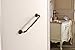 Grab Bars for Bathtubs and Showers Anti Slip Shower Grab Bar for Seniors Elderly 19 Inch Antique Brass