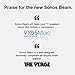 Sonos 5.1 Surround Set – Home Theater System with all-new Beam, Sub and a set of two Play:1 Speakers. Compact Smart TV Sound bar with Amazon Alexa voice control built-in. Wireless Sound System and Music Streaming for your home. (Black)thumb 4