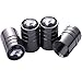 TK-KLZ 4Pcs Chrome for VW R Line Sport Logo Car Tires Valve Stem Caps for All Model Volkswagen VW CC Tiguan Jetta Golf MAGOTAN Polo Santana Beetle Phaeton Decorative Accessory