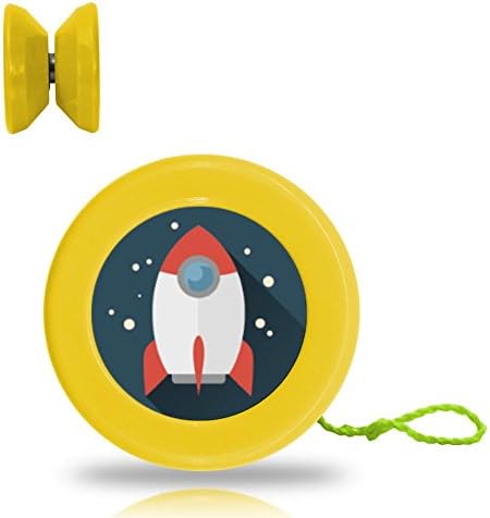 Rocket Professional Responsive Yo Yo Trick Yo-Yo Plastic Ball Bearing Spinning String Spin YOYO Toys