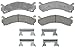 ACDelco Silver 14D784MH (19286094) Semi-Metallic Front Disc Brake Pad Set with Hardware