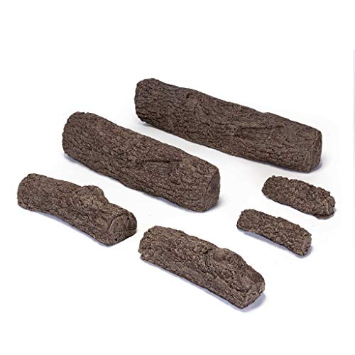 Peterson Real Fyre 18-inch Live Oak Log Set With Vented Burner, Match Light (Natural Gas Only) - Thumbnail 4