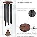 Wind Chimes Outdoor,36 Inch Memorial Wind Chimes Outdoor Large Deep Tone with 6 Heavy Metal Tubes Tuned.Wind Chimes for Loss Loved One, Memorial Gift.Garden Decor