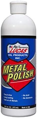 Lucas Liquid Polish & Protector - Safe For All Metals - No Acids Or Ammonia 473 ml