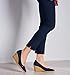 VISCATA Roses 2.75-inch Elegant Style, Soft Canvas, Slip-On Wedge Pump, Espadrilles Heel Made in Spain
