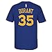 NBA Youth 8-20 Performance Game Time Team Color Player Name and Number Jersey T-Shirt (Small 8, Kevin Durant)