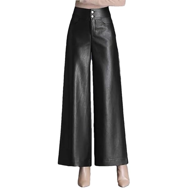 パンツ NUTEMPEROR WIDE PU LEATHER PANTS NUTEMPEROR】WIDE PU LEATHER PANTS BLACK｜www.berratrade.com