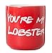 You're My Lobster Mug Heart Shaped Handle Mug