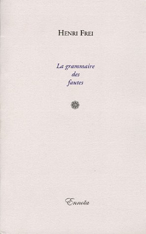 La  grammaire des fautes