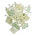 uxcell Nylon Self-Adhesive Twist Locks Wire Holder 25 Pcs Off White