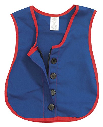 Children's Factory Combo Heavy Duty Button-Zipper Manual Dexterity Vest, Cotton, Polyester