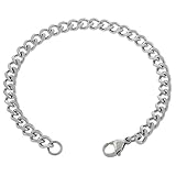 Women's Stainless Steel 5mm Anklet Choose From 7in - 14in